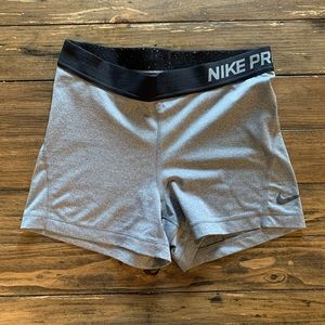 Nike Gray Athletic Shorts